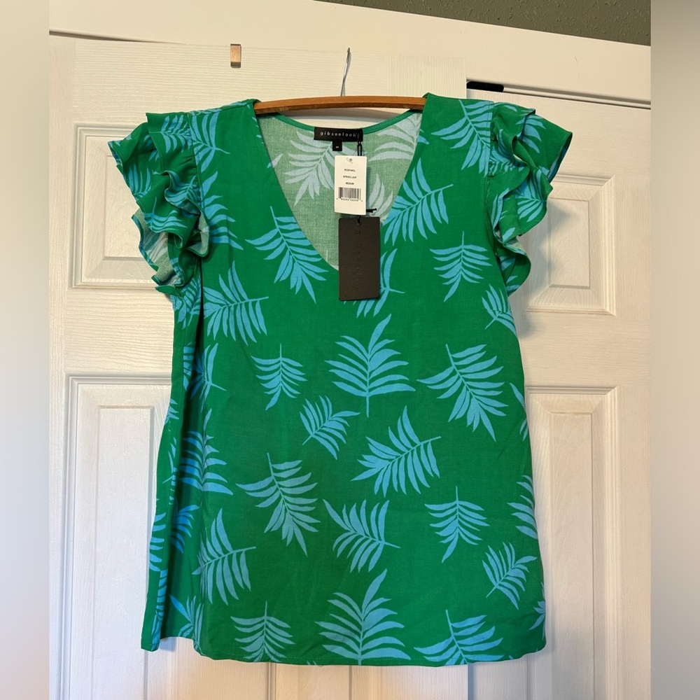 Gibson Look Blouse NWT